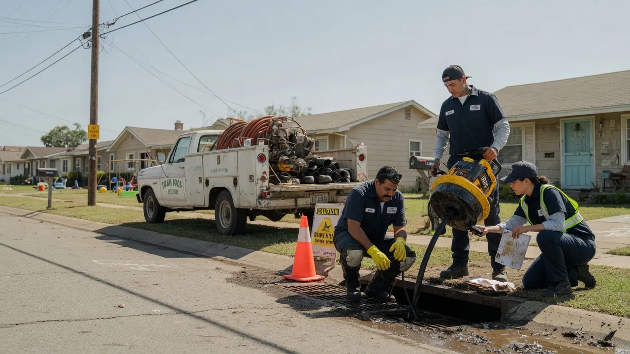 Drain Cleaning in Madisonville, TX near me